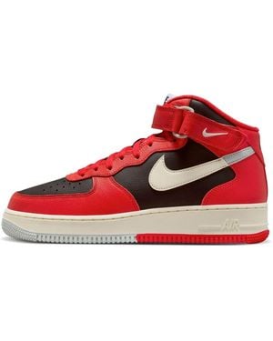 Nike Air Force 1 Mid Lv8 'Split' - Red