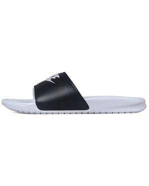 Nike (Wmns) Benassi Jdi Slides 'Pure Platinum' - Blue