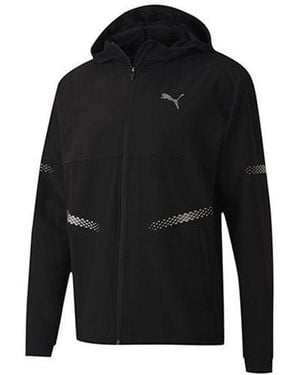 PUMA Runner Id Hooded Jacket - Black