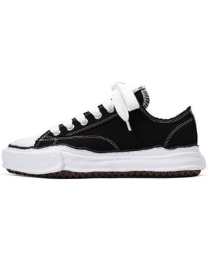 Maison Mihara Yasuhiro Peterson Og Sole Canvas Low - Black