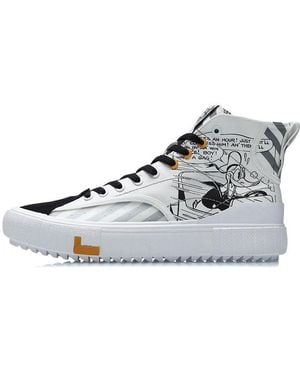 Li-ning Classic Canvas Hi X Disney - White