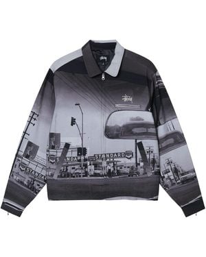 Stussy Hopper Jacket - Blue