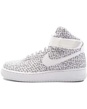 Nike Air Force 1 Trainers - White