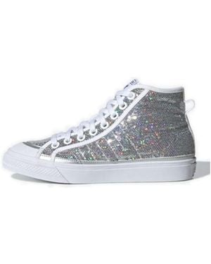 adidas (Wmns) Nizza Hi - Grey