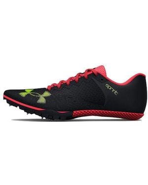 Under Armour Kick Sprint 4 Track Spikes Beta' - Red