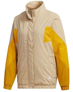 adidas (Wmns) Must Have Woven Jacket - Yellow