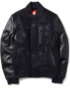 Nike Destroyer Jacket Pattern Windproof Stay Warm - Black