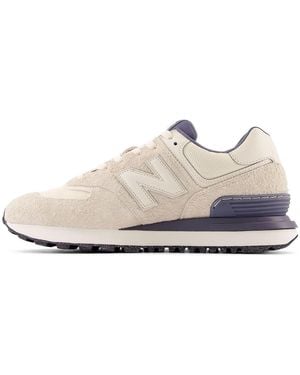 New Balance 574 Legacy Suede - White