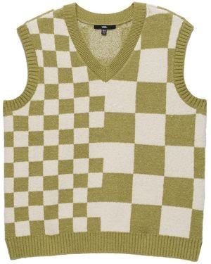 Vans (Wmns) Courtyard Checker Jumper Vest - Green