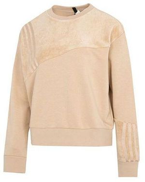 adidas (Wmns) Neo Vbe Sweat1 Knitted Crew Neck Pullover - Natural