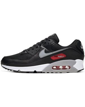 Nike Air Max 90 Premium 'Bred' - Black