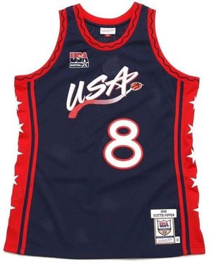 Mitchell & Ness Team Usa 1996-97 Jerseys 'Scottie Pippen 8' - Red