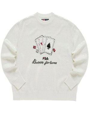 Fila (Wmns) Sport Graphic Sweater - White