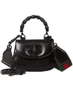 Gucci (Wmns) Bamboo 1947 Mini Top Handle Bag - Black