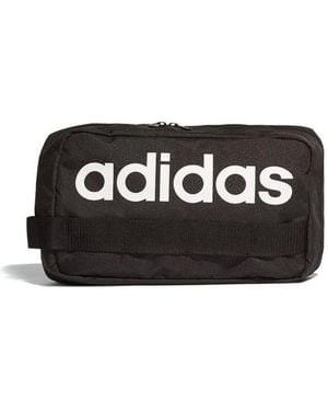 adidas Lin Core Shoulder Bag Whtie' - Black
