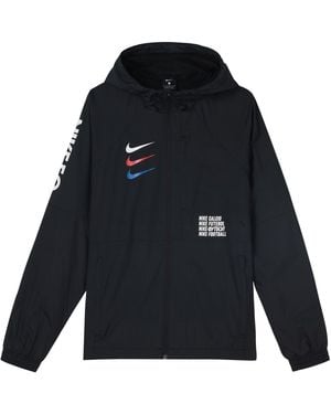 Nike F.C. Woven Breathable Football Sports Jacket - Blue