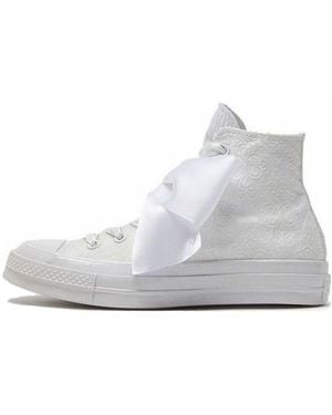 Converse (Wmns) Chuck Taylor 70S High Tops 'Floral Embroidered' - White