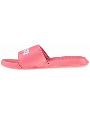 PUMA Popcat Shower Shoes Slide Coral - Pink