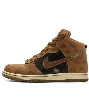Nike Dunk High Premium 'Mighty Crown' - Brown