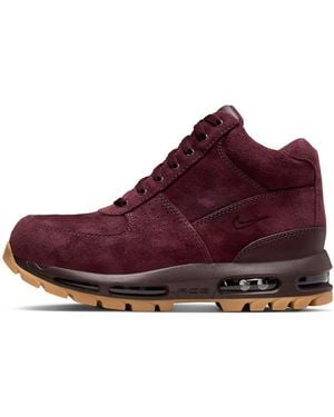 Nike Air Max Goadome Boots 'Deep Gum' - Red