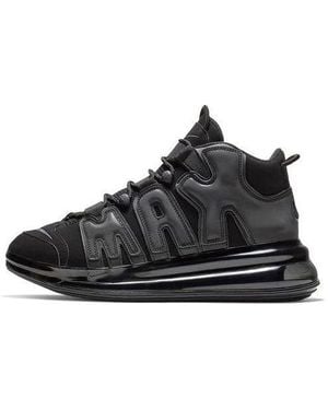 Nike Air More Uptempo 720 Qs 'Triple' - Black