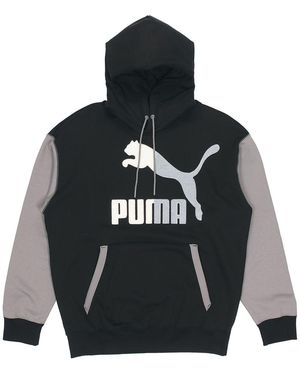 PUMA Colourblock Hooded Sports - Black