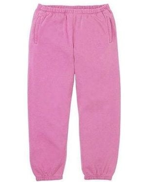 Supreme X The North Face Pigment Printed Joggers - Pink