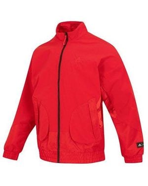adidas Com Woven Jacket - Red