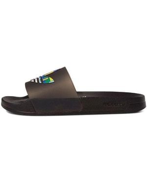 adidas Adilette Slides 'Pride - Brown