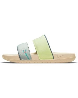 Nike (Wmns) Offcourt Duo Slide 'Dandy Dandelions' - Green