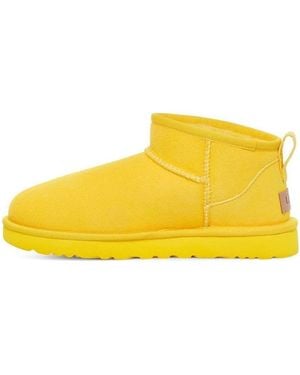 UGG (Wmns) Classic Ultra Mini Boot 'Canary' - Yellow