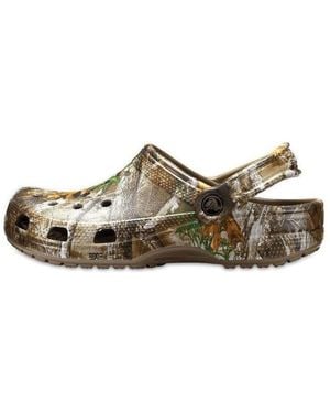 Crocs™ X Realtree Edge Classic Clogs 'Camo' - Brown