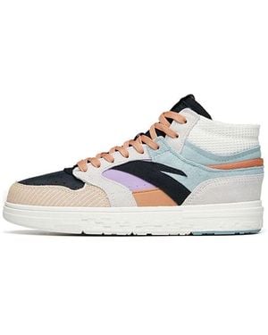 Anta (Wmns) Streetball Mid Multi-Color' - Blue