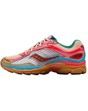 Saucony X Jae Tips Progrid Omni 9 'To Do List Tan' - Red
