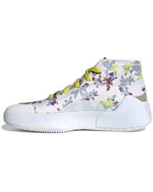 adidas (Wmns) Stella Mccartney X Treino Mid 'Floral Print - White