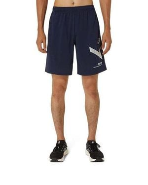 Asics A-I-M Dry Shorts 'Midnight' - Blue