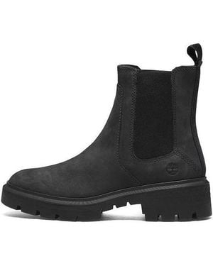 Timberland (Wmns) Courmayeur Valley Chelsea Nubuck' - Black