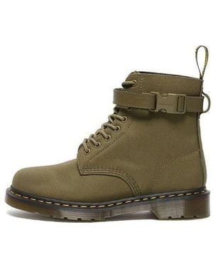 Dr. Martens Futura X 160 Lacing Martin Boots Olive Green