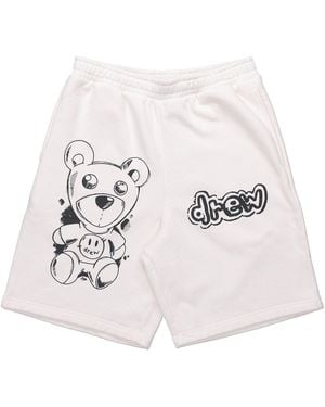 Drew House Theodore Sketch Sweat Short 'Off' - White