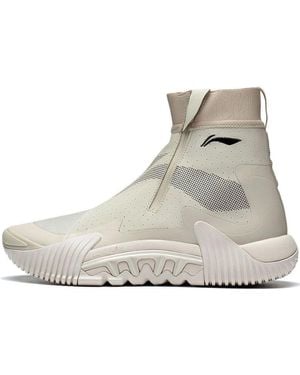 Li-ning Badfive 2 Wntr High Tan' - Grey