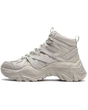 Fila (Wmns) Sofia 1S Mid Shoes 'Cream' - Grey