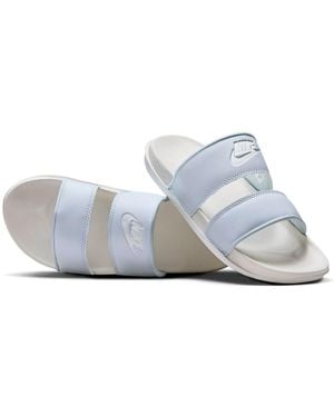 Nike (Wmns) Offcourt Duo Slide 'Pure Platinum Sail' - Blue