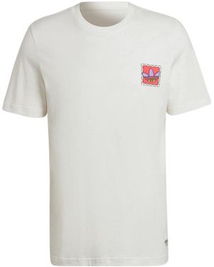 adidas Originals Graphic New Summer Pack T-Shirt - White