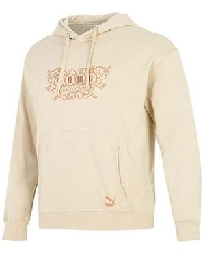 PUMA Das Cc Graphic Crew Jumper - Natural