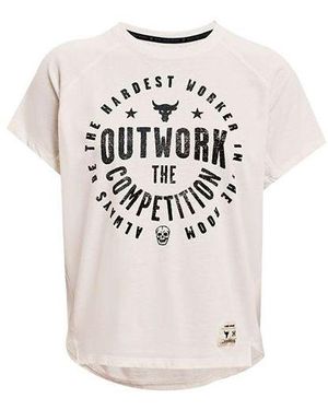 Under Armour (Wmns) Project Rock Outwork Printing - White