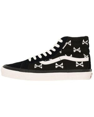 Vans Wtaps X Og Sk8-Hi Lx 'Bones' - Black