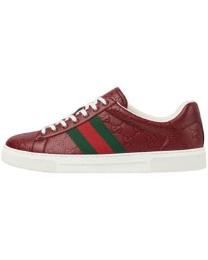Gucci Trainers - Red