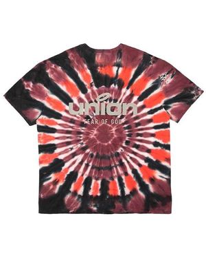 Fear Of God Fw21 Vintage Tee X Union La 'Tie-Dye' - Red