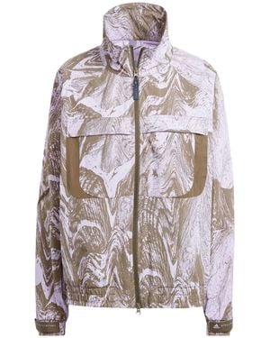 adidas (Wmns) By Stella Mccartney Truecasuals Woven Track Jackets - Purple