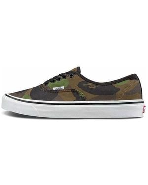 Vans Bape X Authentic 44 Dx 'First Camo' - Brown